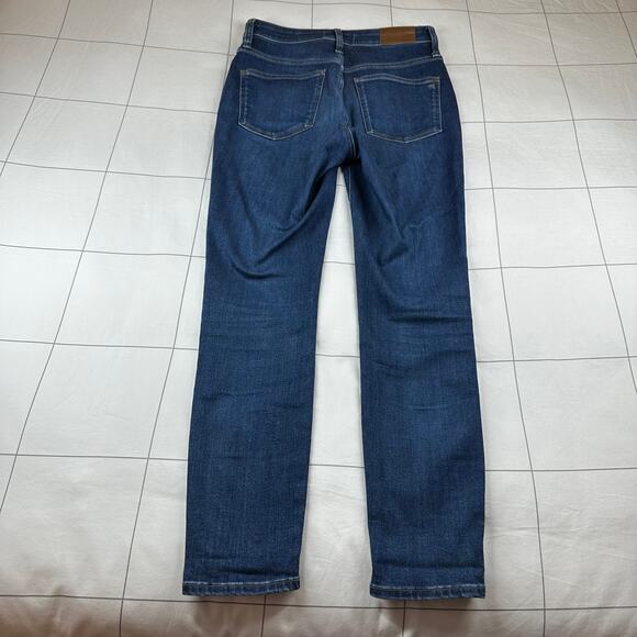 Madewell Jeans Womens 26 Blue Curvy High Rise Skinny Lanette Wash Denim Stretch - Picture 2 of 12